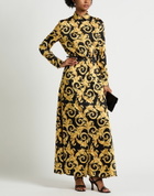 Versace Womens Maxi dress in Yellow