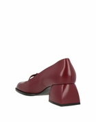Nodaleto Womens Pumps Burgundy