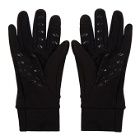all in Black Reflective Run Gloves