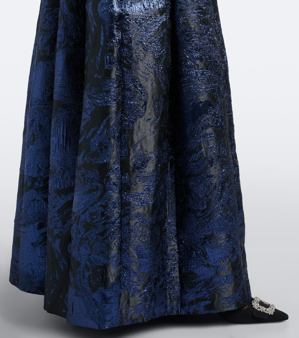 Simkhai Claravelle jacquard gown
