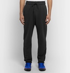 Nike Tennis - NikeCourt Tapered Loopback Cotton-Jersey Sweatpants - Black