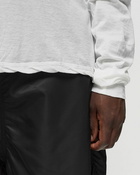 Rick Owens Knitt Shirt Crewnecksweat White - Mens - Longsleeves