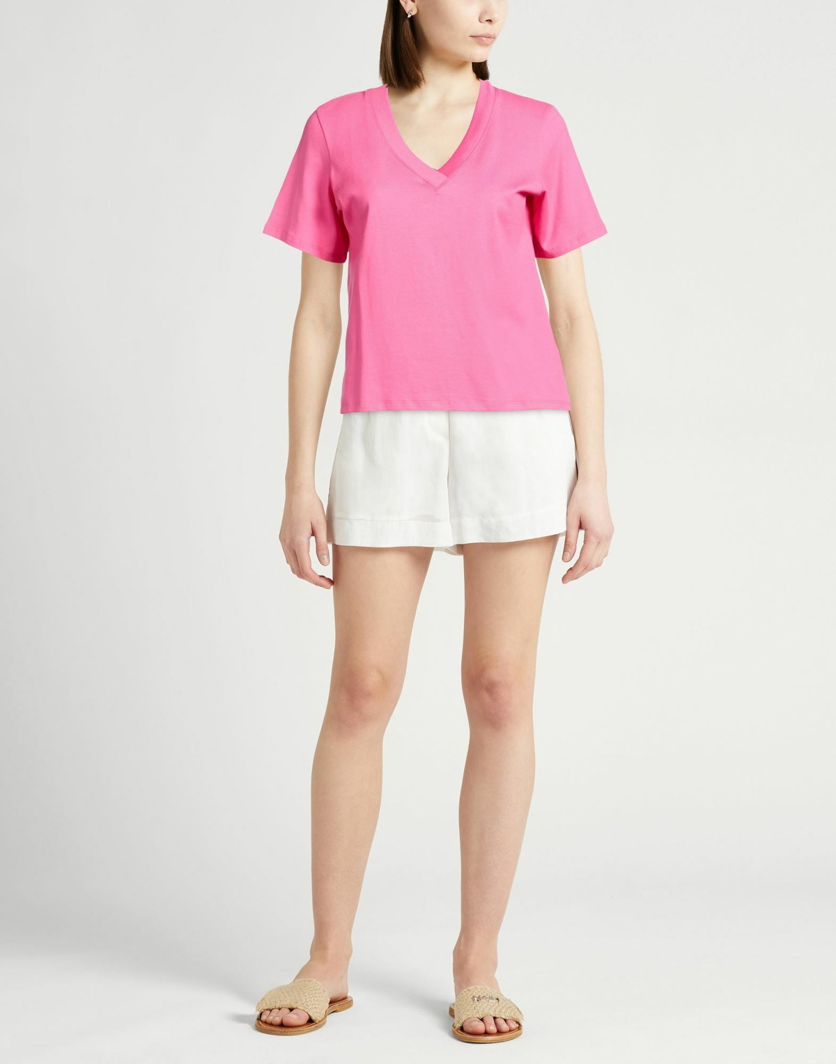 Majestic Filatures Womens T-shirt Fuchsia