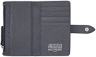 Maison Margiela Navy Four Stitches Card Holder