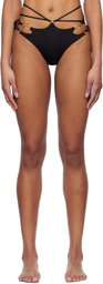 Agent Provocateur Black Davine Bikini Bottom