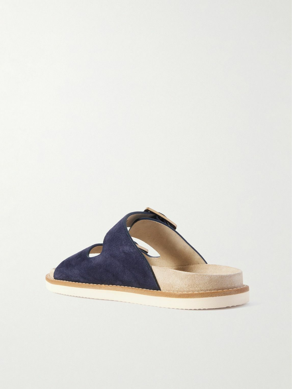 Brunello Cucinelli - Suede Sandals - Blue
