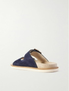 Brunello Cucinelli - Suede Sandals - Blue