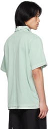 C2H4 Green Layered Shirt