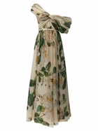 Giambattista Valli giant Bloom Floral Print Dress