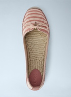 Chloé Isla Striped Canvas Espadrilles