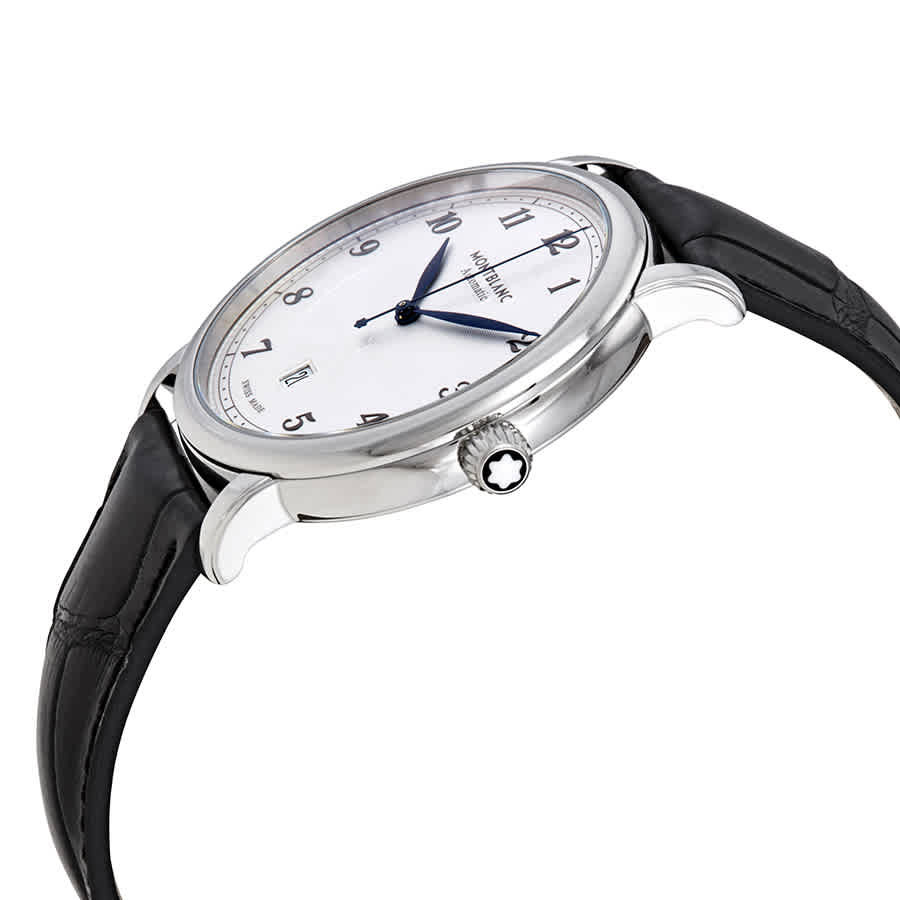 Montblanc Star Legacy Automatic Silvery White Dial Mens Watch 116511