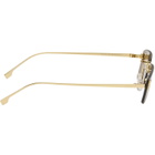 Fendi Gold 'Fendi First' Crystal Sunglasses