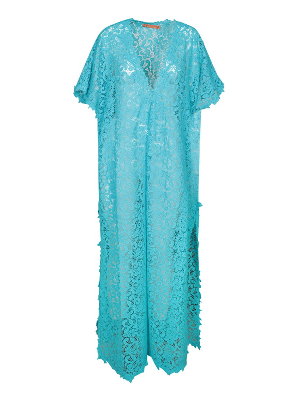 Photo: Ermanno Scervino Blue Macramã© Duster