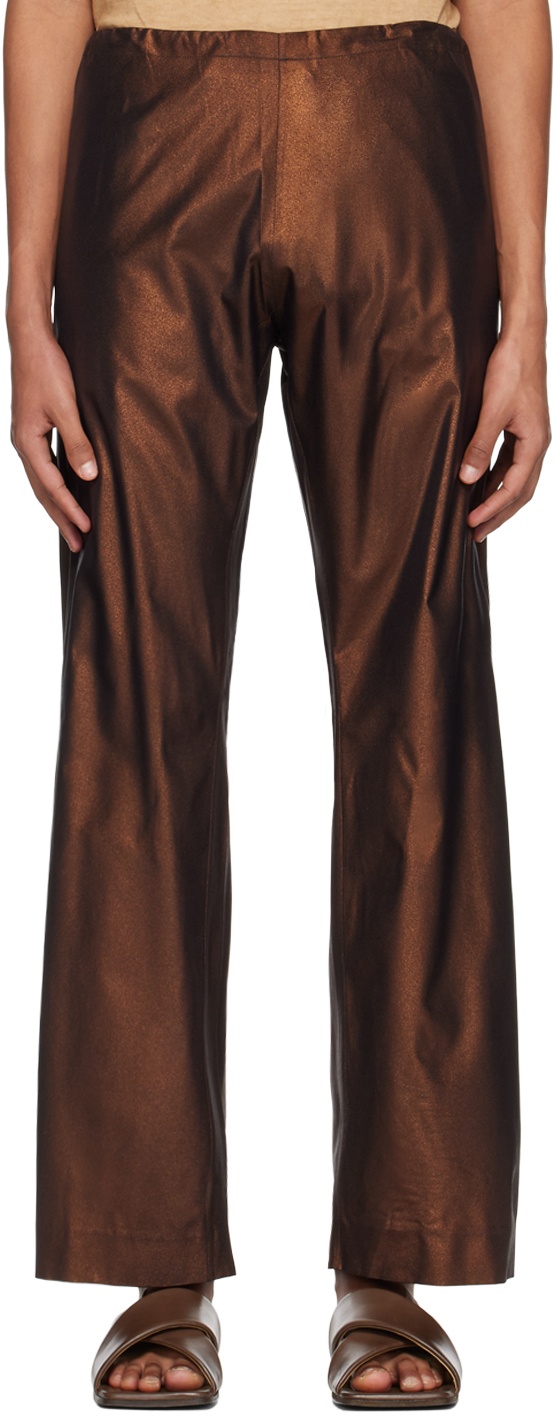 Photo: Gabriela Coll Garments Brown No.198 Trousers