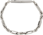 Bottega Veneta Silver Chain Bracelet