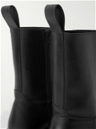 Bottega Veneta - Puddle Leather Chelsea Boots - Black
