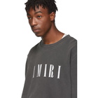 Amiri Grey Logo Core Sweatshirt