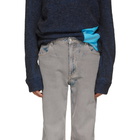 Eckhaus Latta Grey EL Jeans