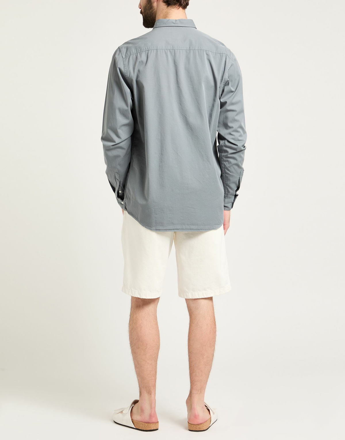 Norse Projects Mens Shirt Slate in Blue