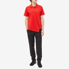 Comme des Garçons SHIRT Men's x Lacoste Asymmetric Polo Shirt in Red