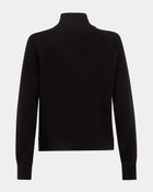 Steve Madden Ally Quarter Zip Sweater in Black