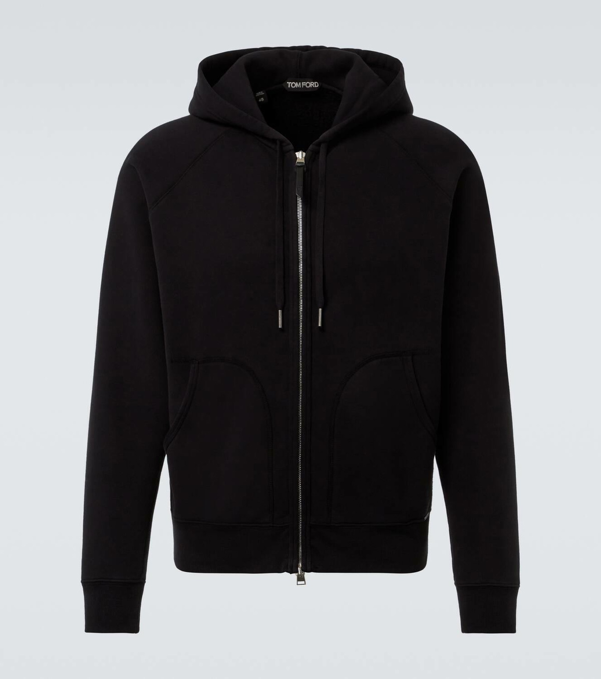 Tom Ford Cotton jersey zip-up hoodie