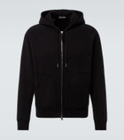 Tom Ford Cotton jersey zip-up hoodie