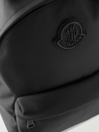 Moncler - Pierrick Logo-Appliquéd Leather-Trimmed Nylon Backpack