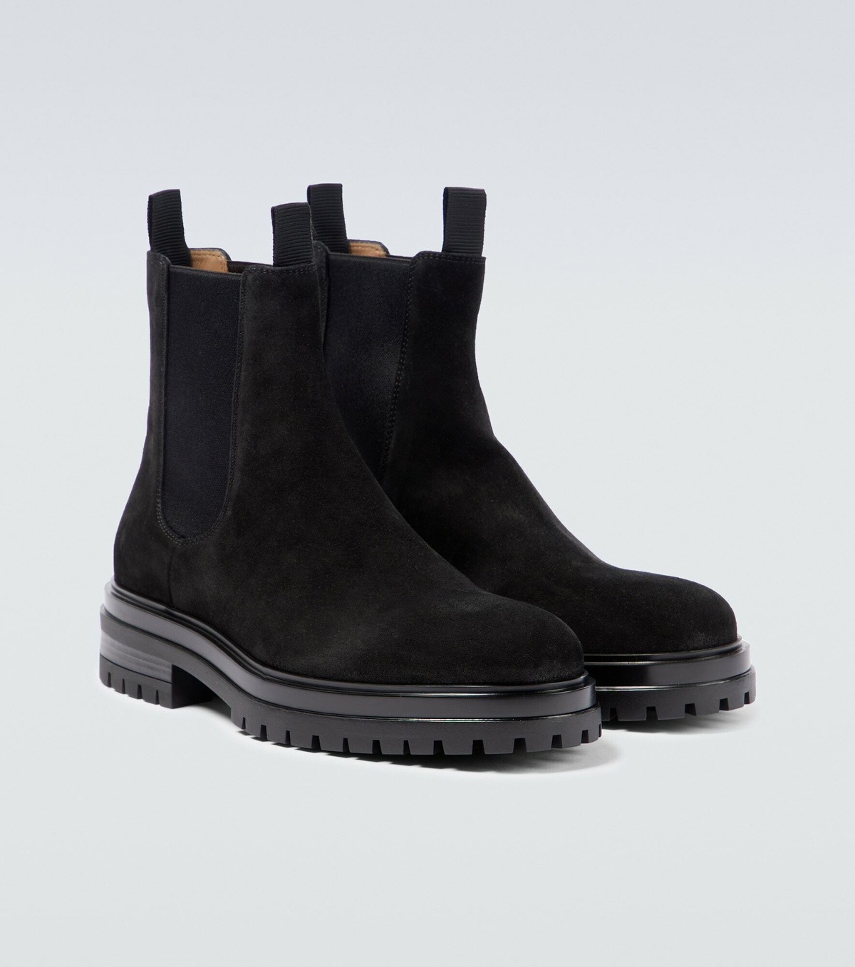 Gianvito Rossi - Chester suede ankle boots