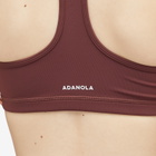 Adanola Women's Ultimate Scoop Neck Bralette in Burgundy