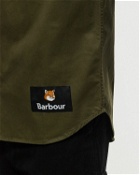 Barbour Barbour X Maison Kitsune Overshirt Brown - Mens - Overshirts