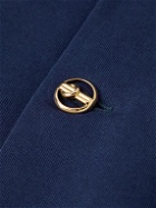 4SDesigns - Cotton-Jersey Cardigan - Blue