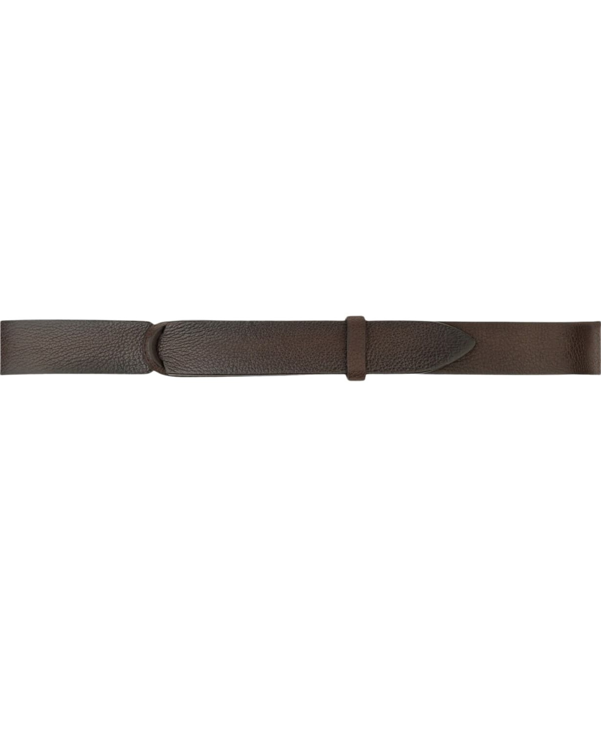 Orciani Chevrette Leather Nobuckle