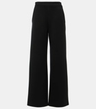 'S Max Mara High-rise jersey wide-leg pants