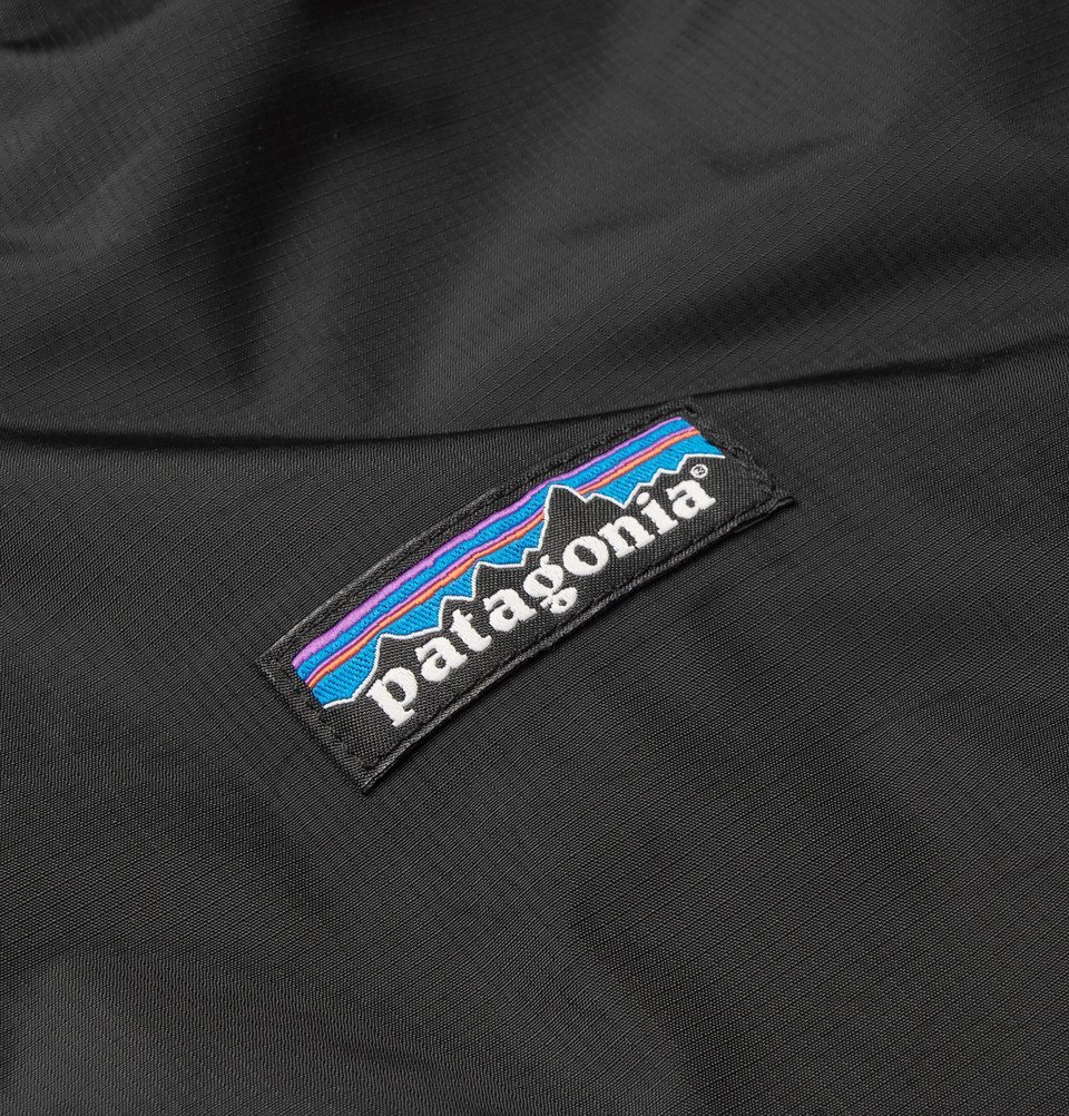 Patagonia - Torrentshell Waterproof H2No Performance Standard Nylon-Ripstop Hooded Jacket - Men - Black