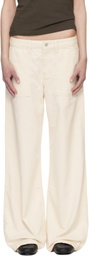 JEANERICA White Guell Trousers