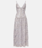 Jacques Wei Embellished lace cocktail dress
