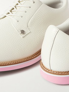 G/FORE - Gallivanter Pebble-Grain Leather Golf Shoes - White