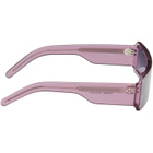 Rick Owens Purple Tower Gethshades Sunglasses