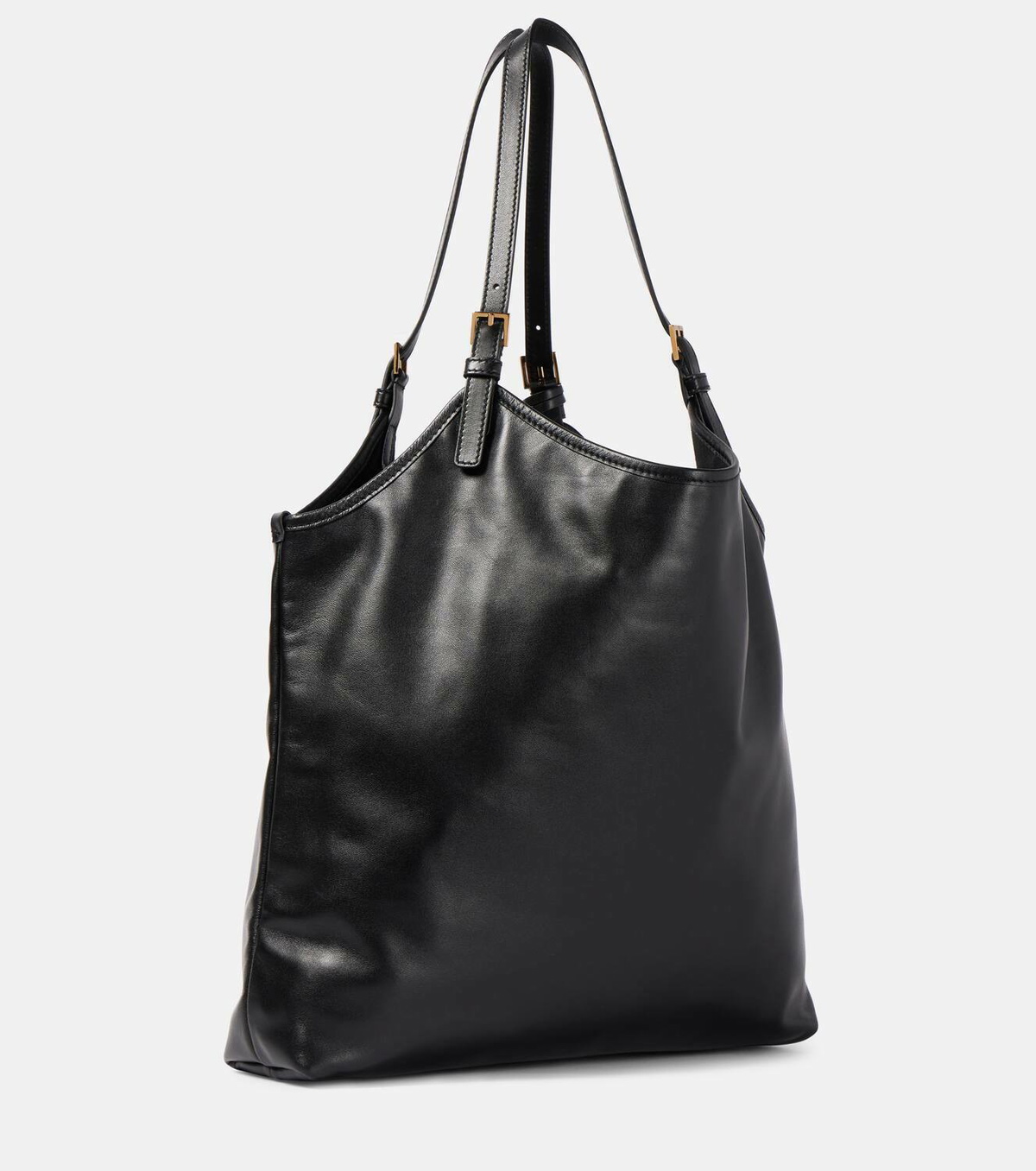 【Versace】Tag ラージレザートートバッグ Versace Tag Large leather tote bag Versace
