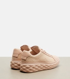 Jimmy Choo Diamond Light Maxi glitter leather sneakers