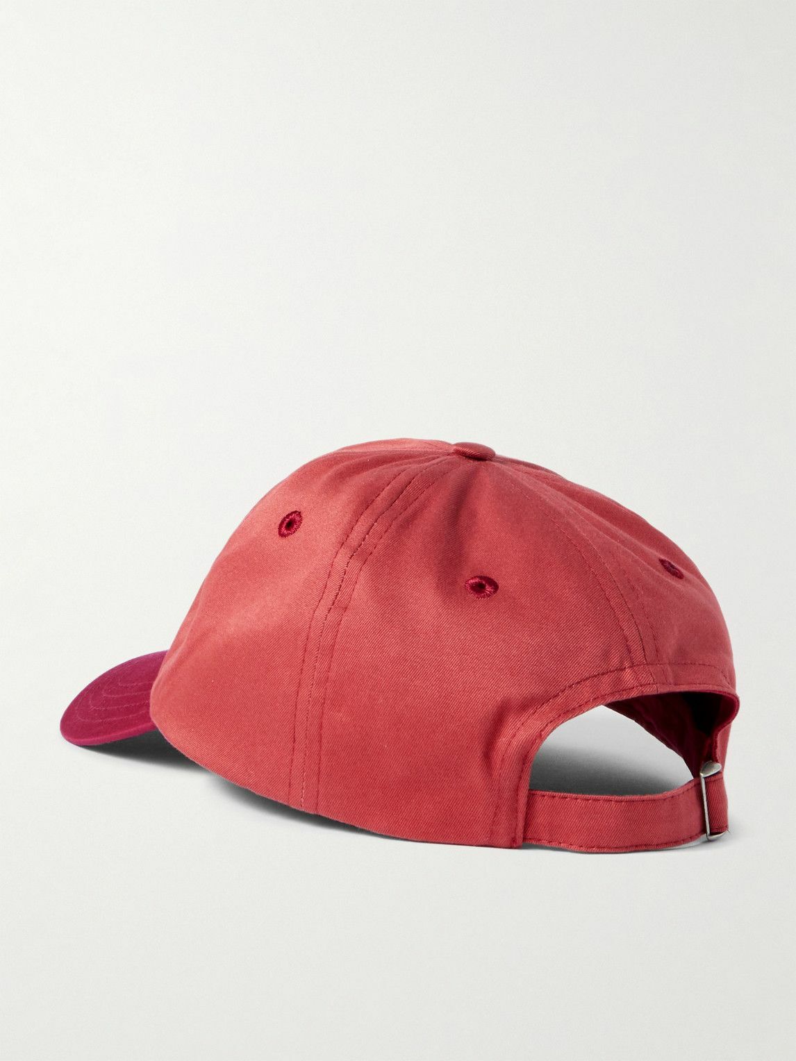 Drake's - Cricketball Logo-Embroidered Cotton-Twill Baseball Cap