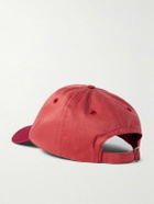Drake's - Cricketball Logo-Embroidered Cotton-Twill Baseball Cap