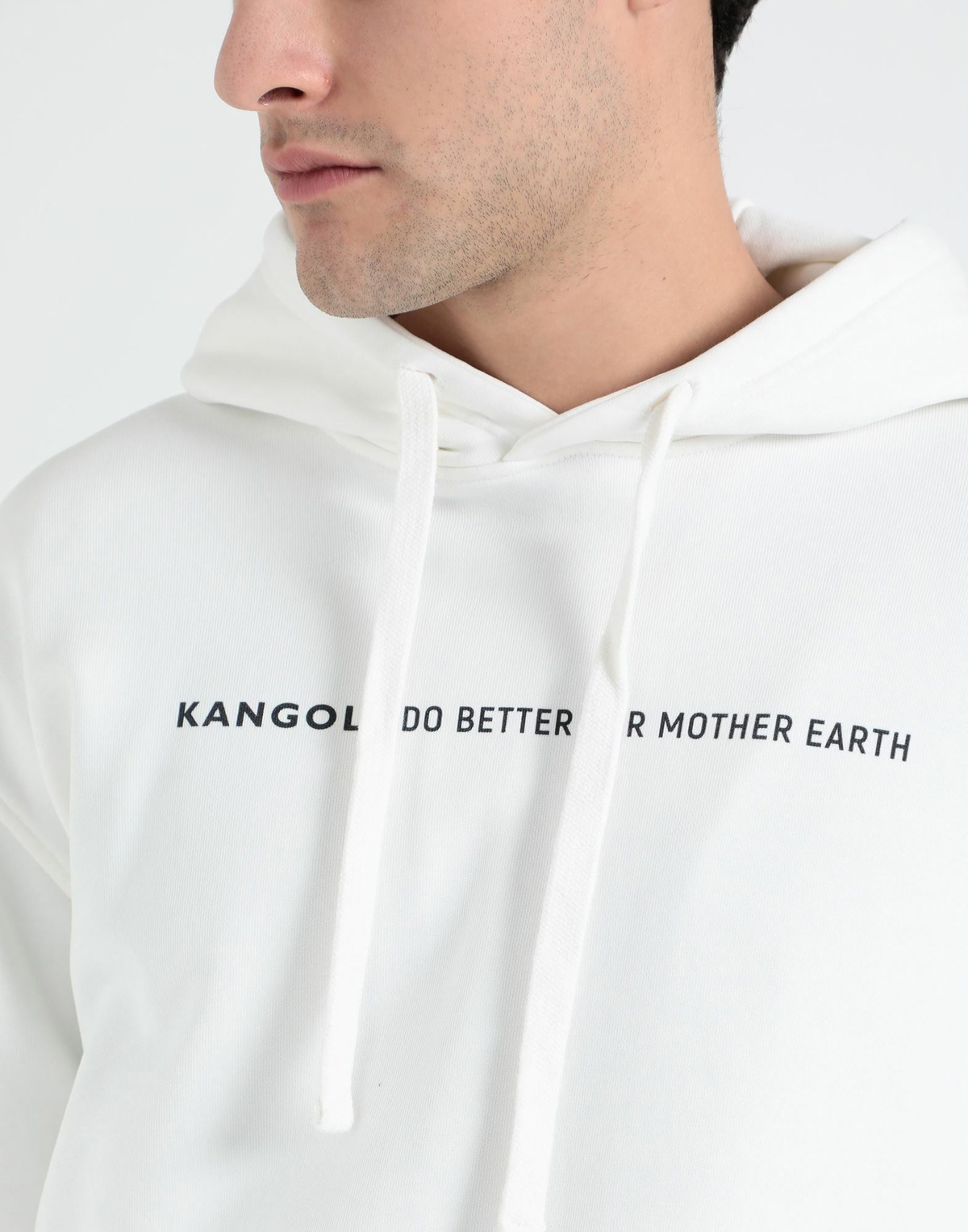 Kangol Mens Sweatshirt in Off white