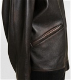 The Row Leather jacket