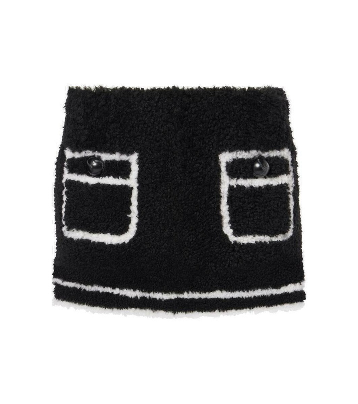 Photo: Blancha Shearling miniskirt