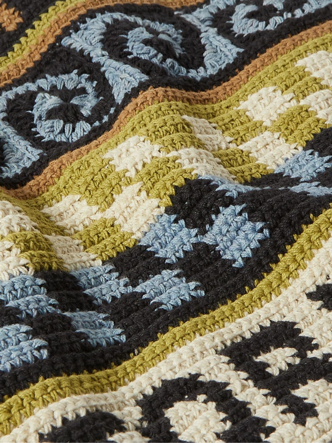 Story Mfg. - Crocheted Organic Cotton Messenger Bag