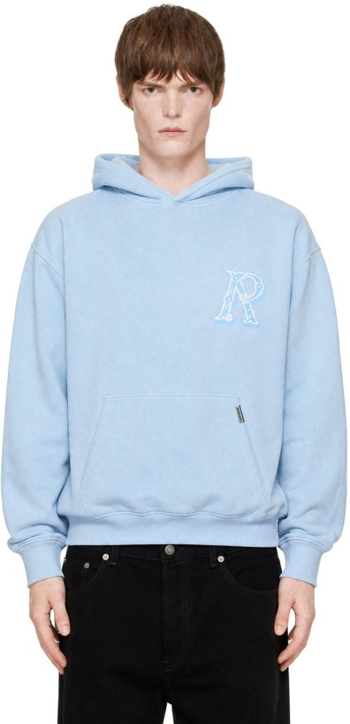 Photo: Represent Blue Western Initial Hoodie