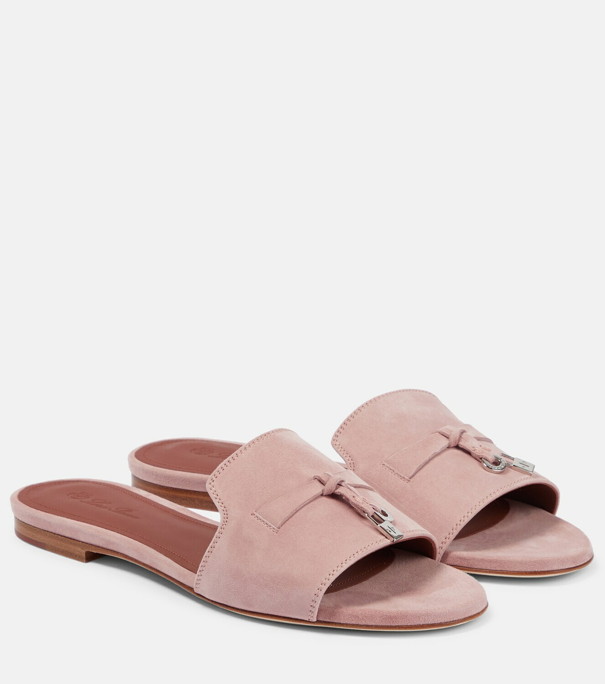 Summer Charms Walk Loafers in Suede Flowering Cherry