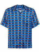 WALES BONNER - Highlife Printed Viscose Bowling Shirt